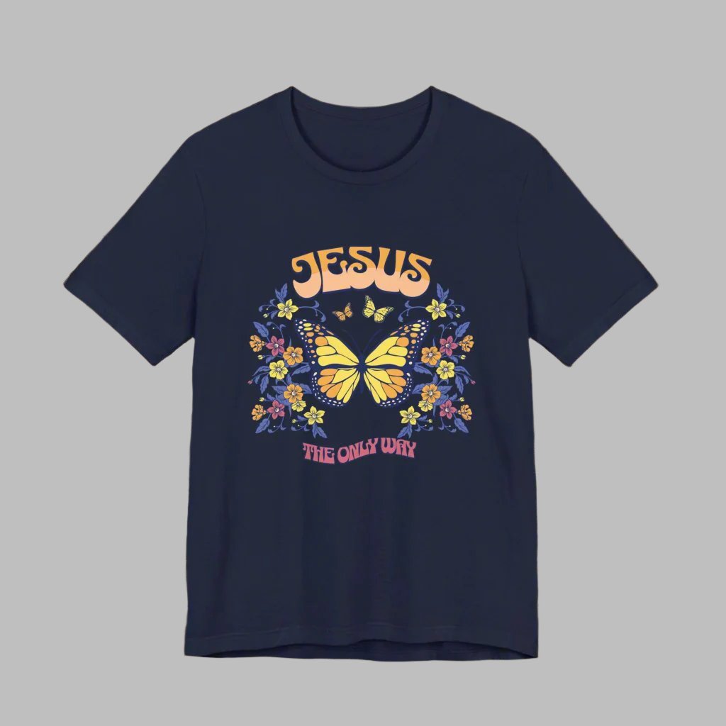 Jesus The Only Way Unisex Jersey T-Shirt