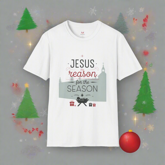 Jesus The Reason For The Season Unisex Softstyle T-Shirt