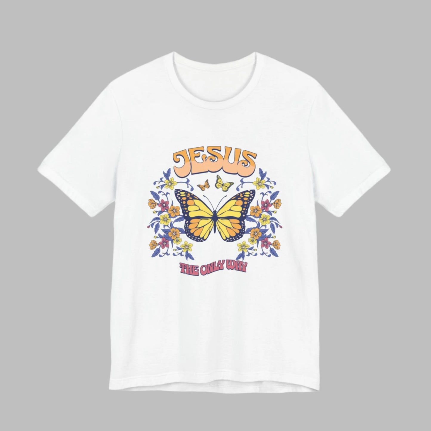 Jesus The Only Way Unisex Jersey T-Shirt