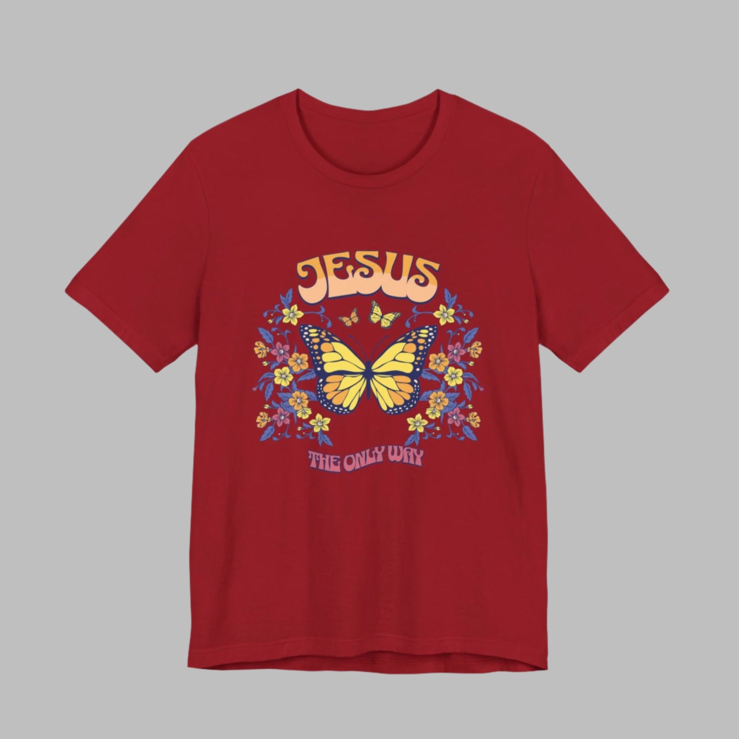 Jesus The Only Way Unisex Jersey T-Shirt