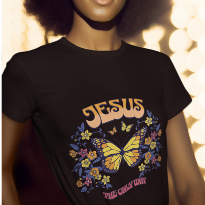 Jesus The Only Way Unisex Jersey T-Shirt