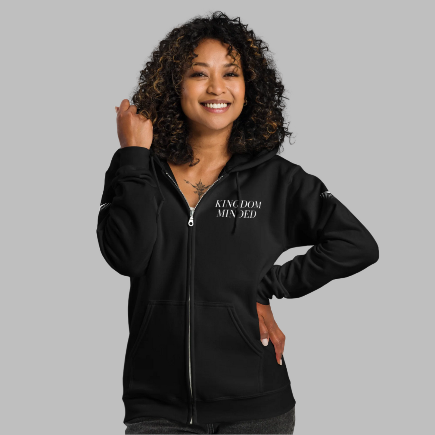 Kingdom Minded Unisex Zip Hoodie